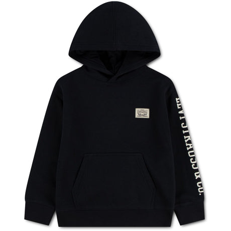 Levi's Jet Black Sleeve Hit Hoodies