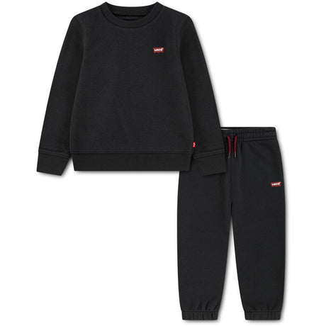 Levi's Jet Black Hoodies & Jogger Sett