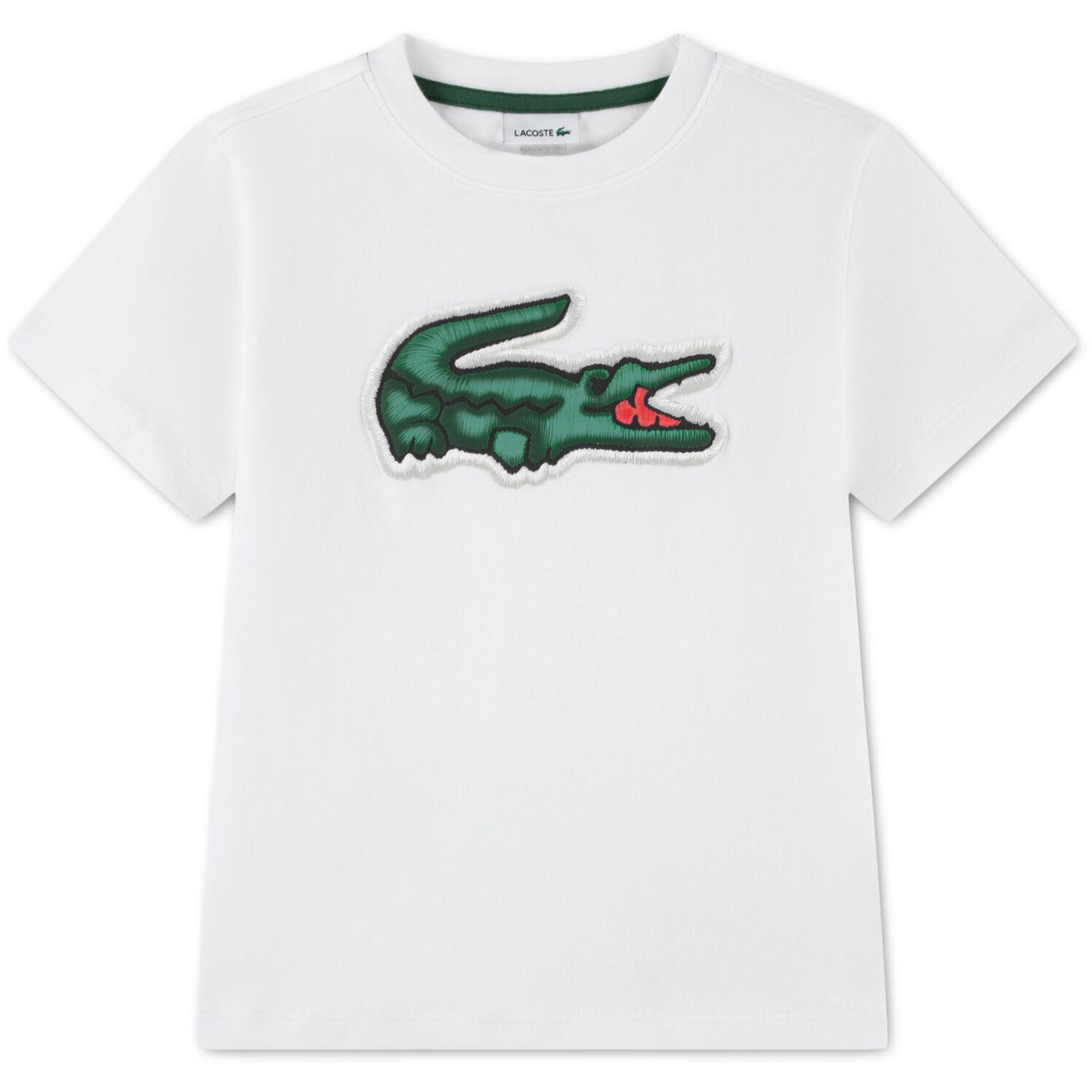LACOSTE Blanc Puff Tee