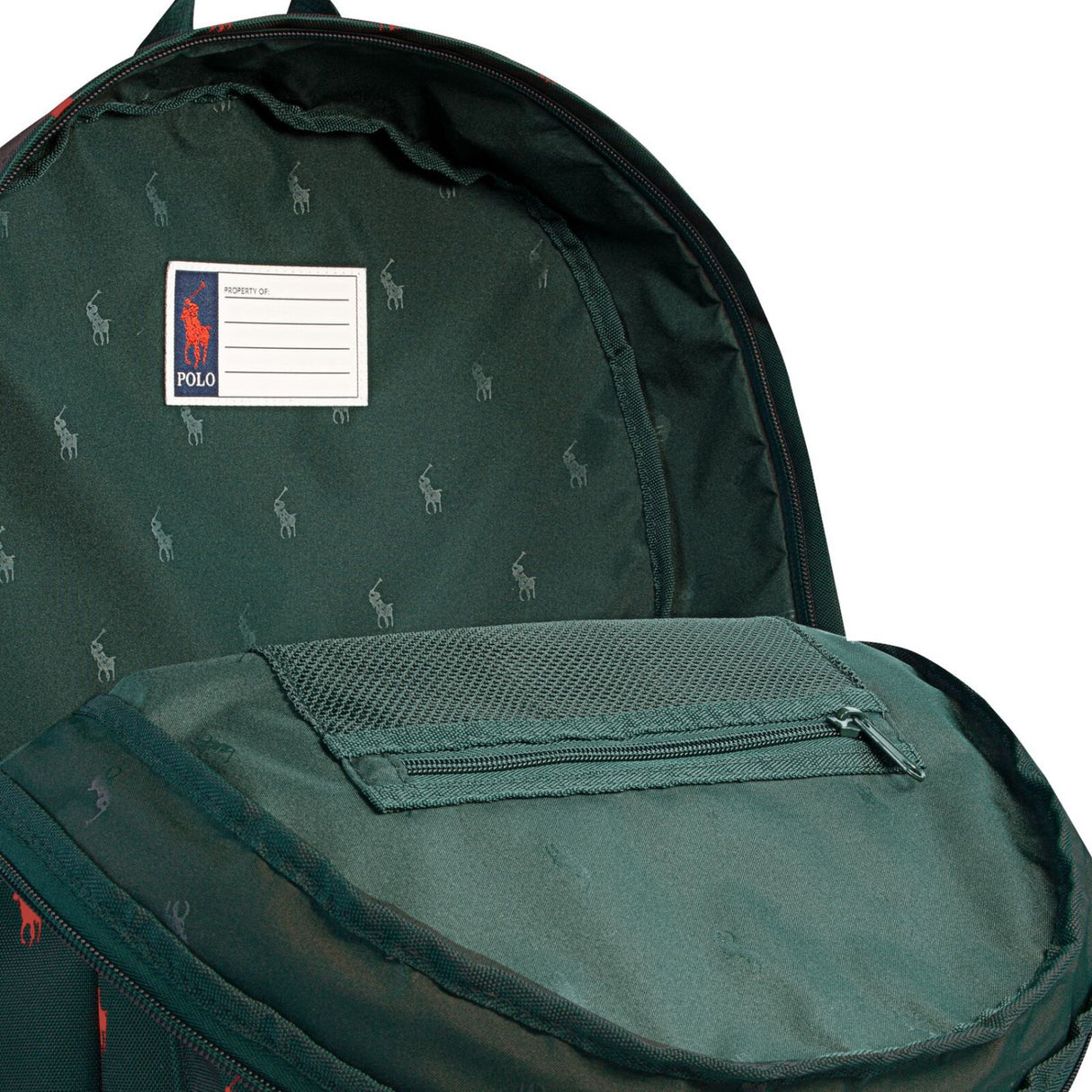 Polo Ralph Lauren College Green Pikétröja Pony Ryggsäck