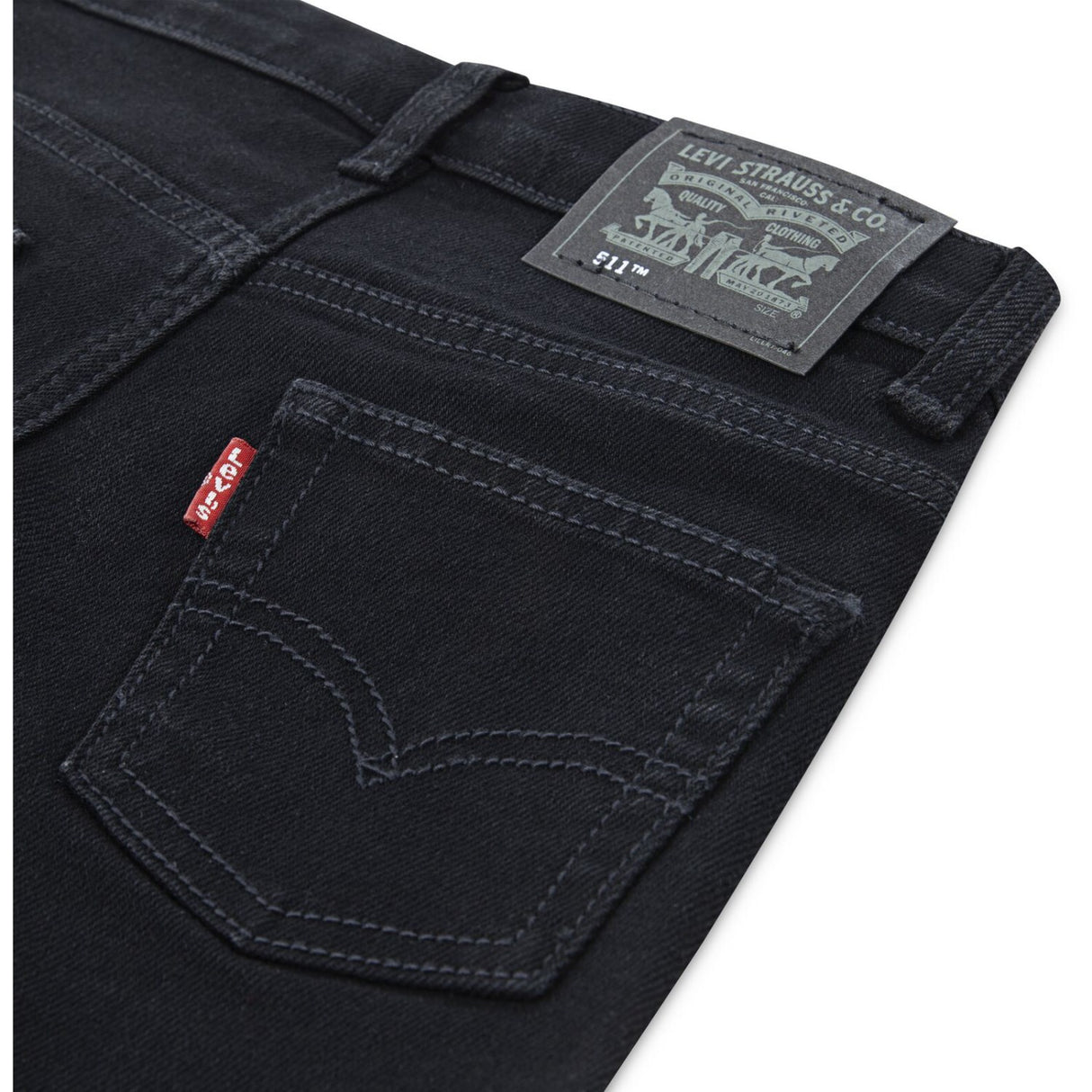 Levi's Black Stretch 511 Slim Non Performance