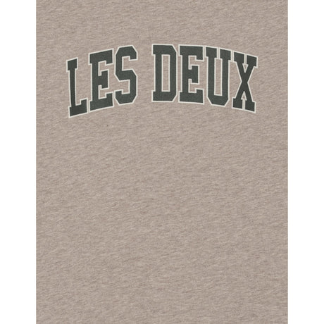 Les Deux Kids Dark Sand Melange College Sweatshirt Kids