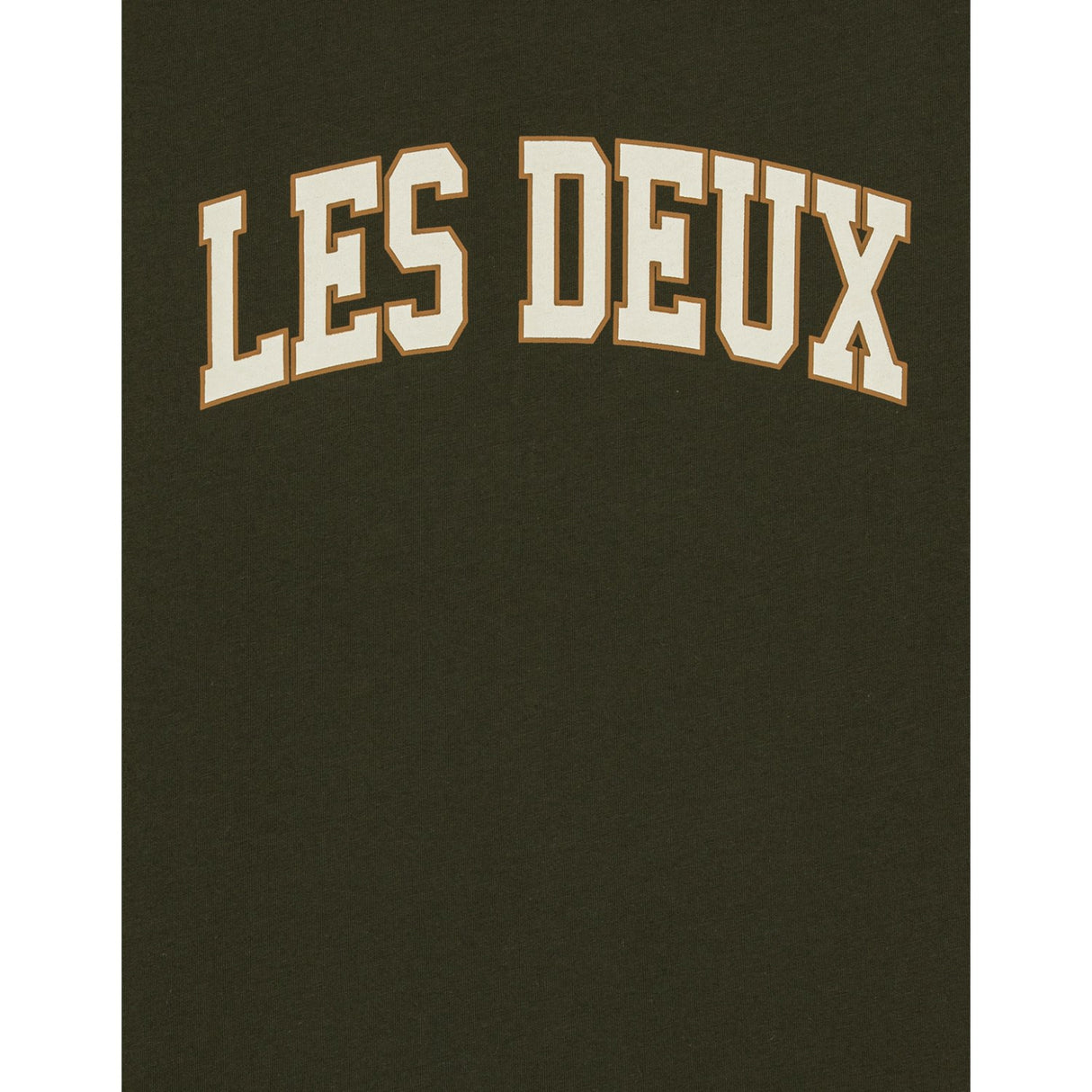 Les Deux Kids Rosin Green College T-Shirt Kids