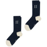 Les Deux Kids Dark Navy Core Strumpor 2-Pack Kids