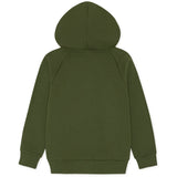 Les Deux Kids Rifle Green Core Contrast Dragkedja Hoodies Kids