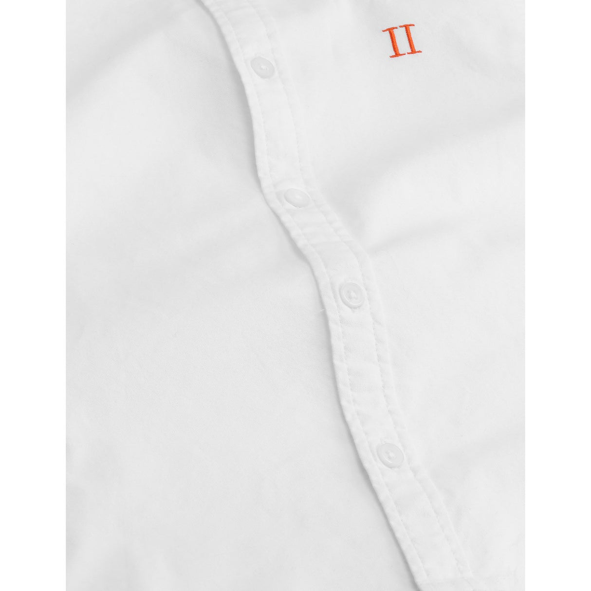 Les Deux Kids White Core Contrast Oxford Skjorta Kids