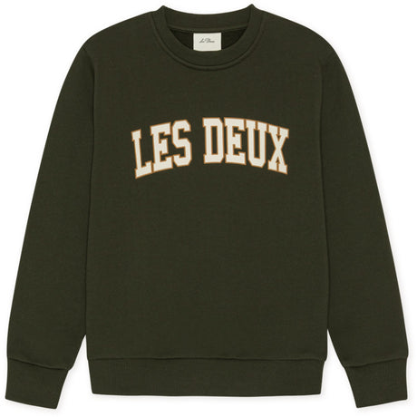 Les Deux Kids Rosin Green College Sweatshirt Kids