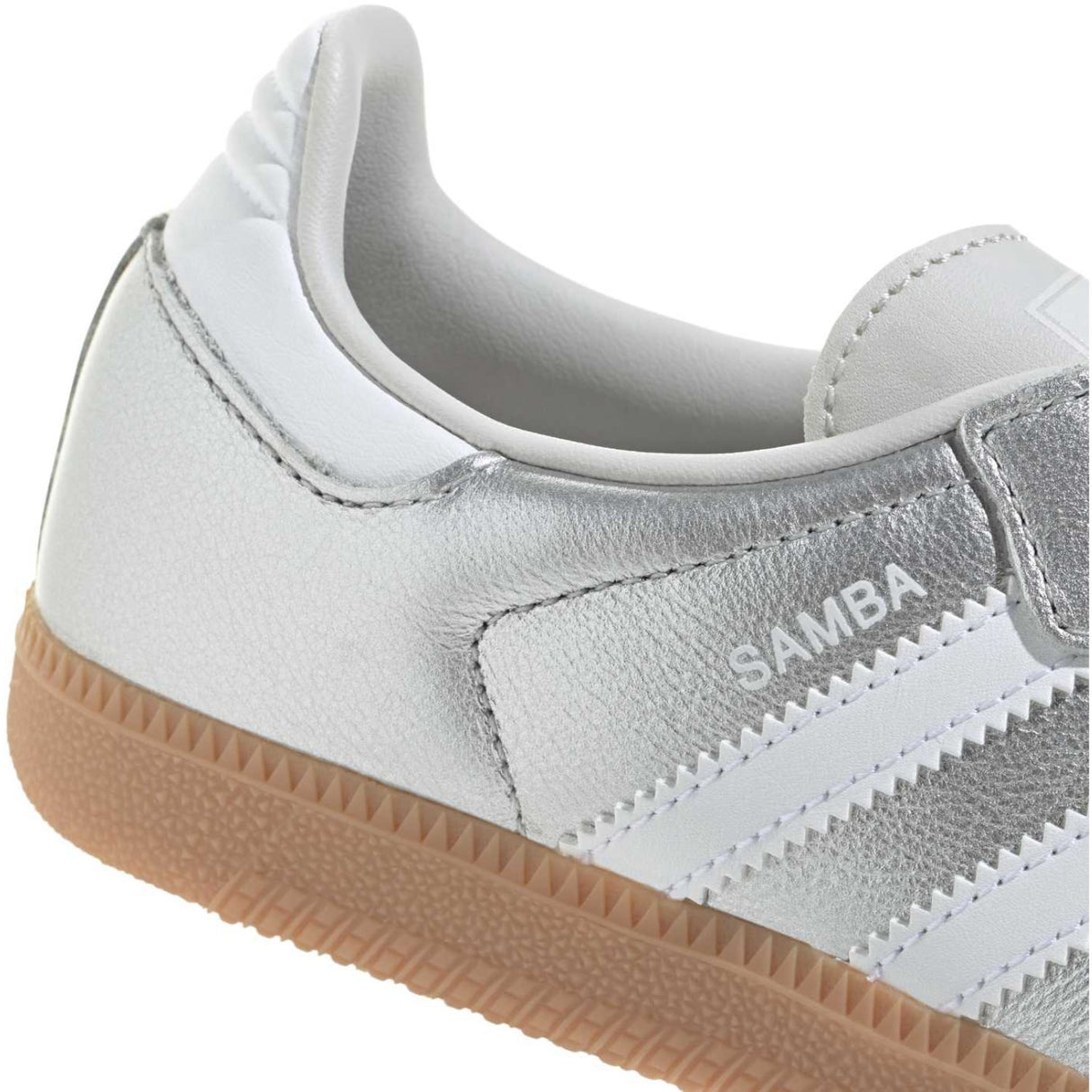 adidas Originals Silver Met. Ftwr White Gum 2 Samba Og J Sneakers