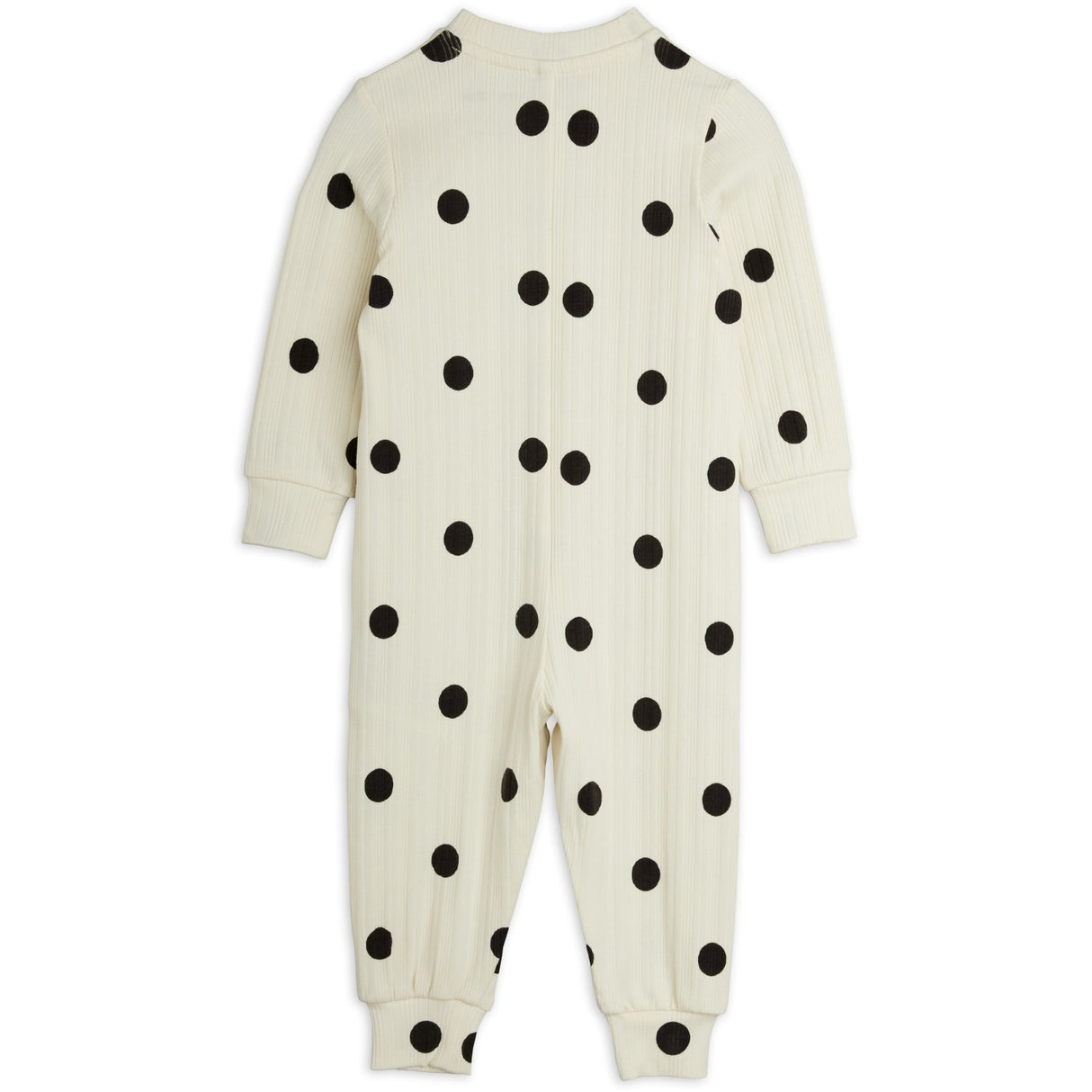 Mini Rodini Off-White Dots AOP Dog Byxdress