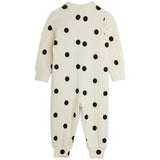 Mini Rodini Off-White Dots AOP Dog Byxdress
