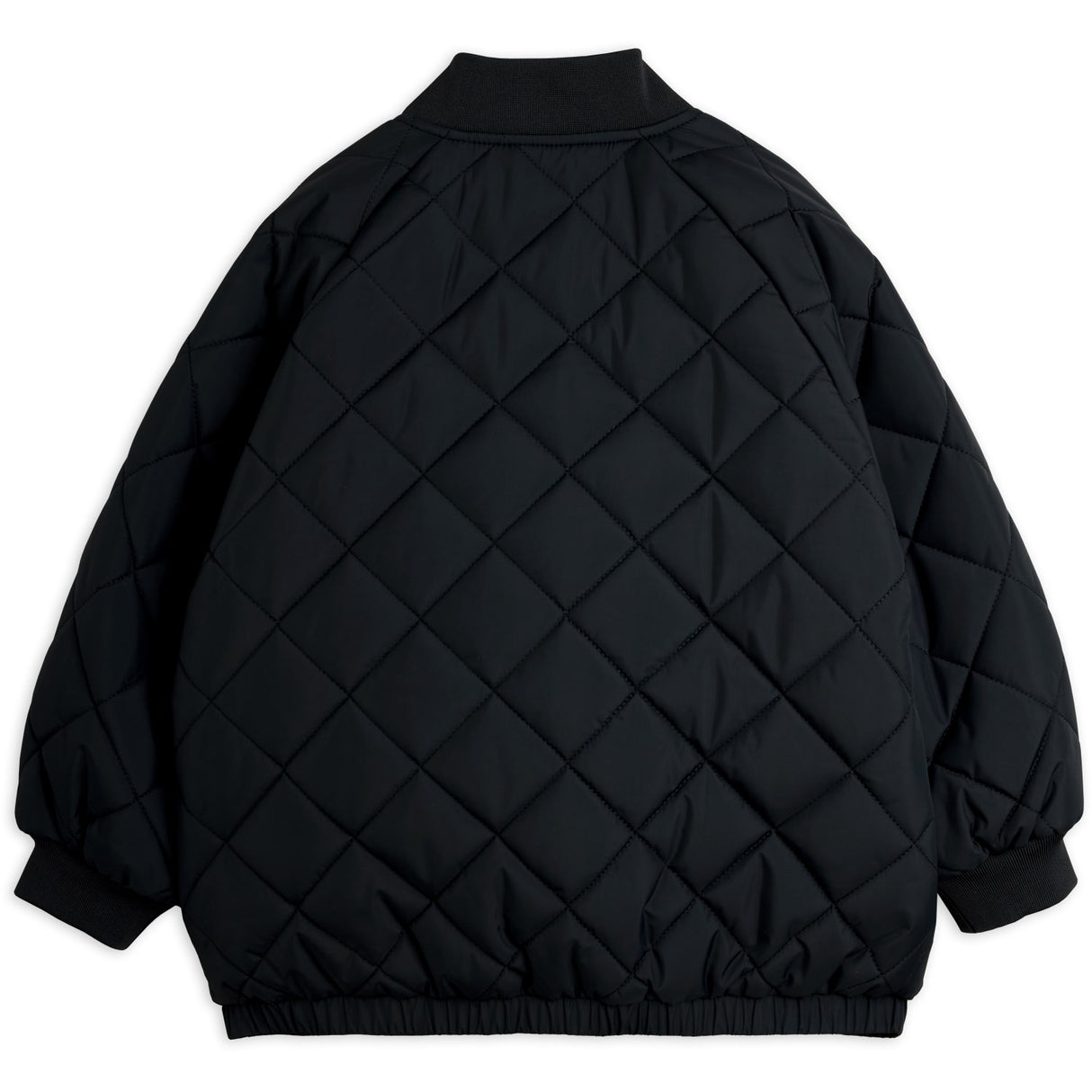 Mini Rodini Black Ritzratz Patch Quiltad Puffer