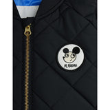 Mini Rodini Black Ritzratz Patch Quiltad Puffer