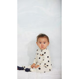 Mini Rodini Off-White Dots AOP Dog Flared Trousers