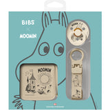 Bibs Vanilla Moomin Present Sett Soothe & Go Latex Size 2