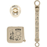 Bibs Vanilla Moomin Present Sett Soothe & Go Latex Size 2