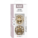 Bibs Vanilla / Dark Oak Napp Studio Colour 2-Pack Polka Mix Latex