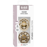 Bibs Vanilla / Dark Oak Napp Studio Colour 2-Pack Polka Mix Latex