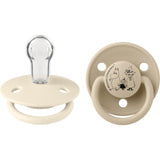 Bibs Ivory / Vanilla X Moomins Napp De Lux Little My 2-Pack Silikon