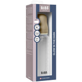 Bibs Vanilla GLOW Baby Flaska Round Silikon 1-Pack 270 Ml Medium Flow