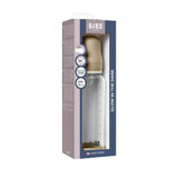 Bibs Vanilla GLOW Glass Baby Flaska Round Silikon 1-Pack 240 Ml Medium Flow