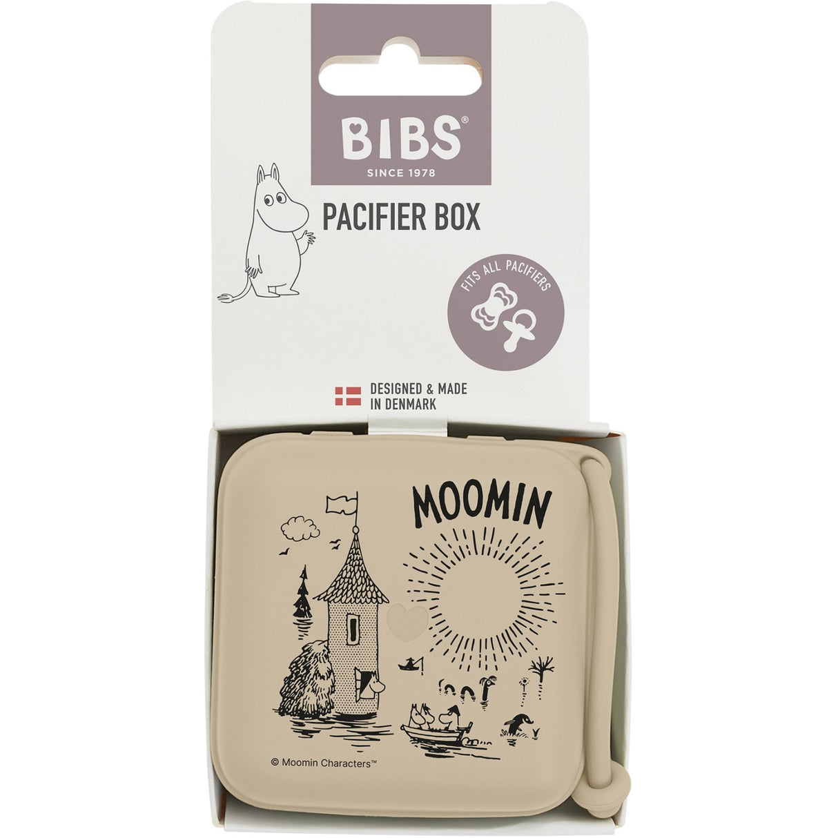 Bibs Vanilla X Moomins Napp Box