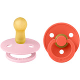 Bibs Baby Pink / Tango Napp Colour 2-Pack Latex