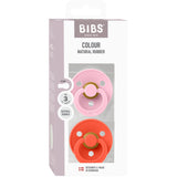 Bibs Baby Pink / Tango Napp Colour 2-Pack Latex