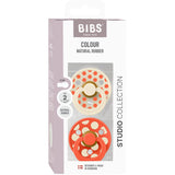Bibs Ivory / Tango Napp Studio Colour 2-Pack Polka Mix Latex