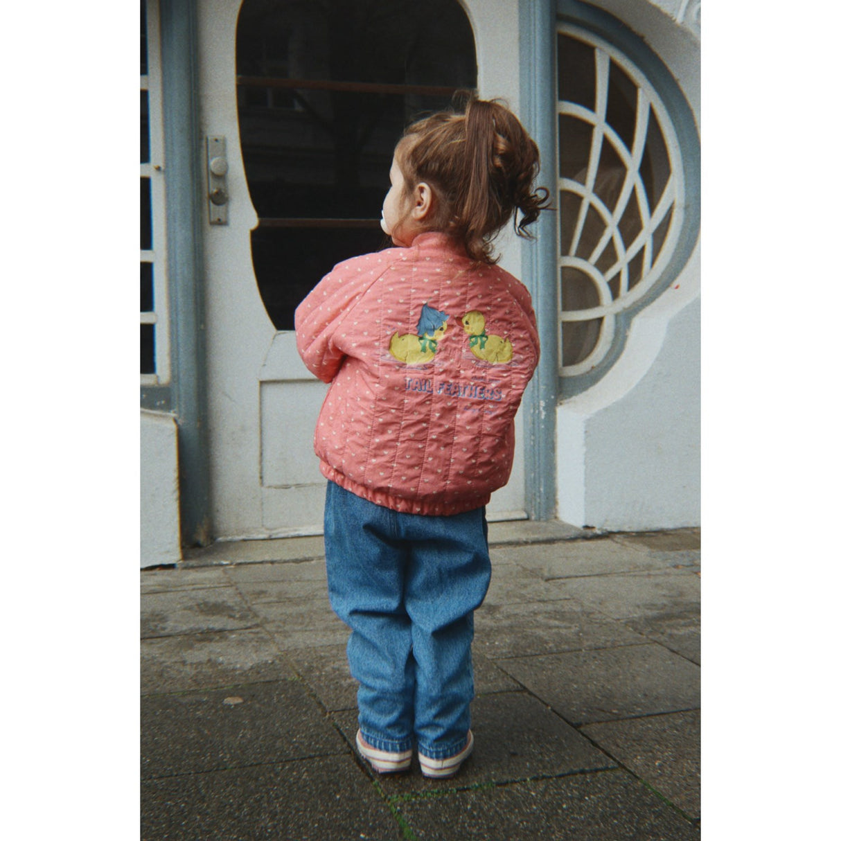 Konges Sløjd Coeur Feathers Juno Duckling Printed Bomber Jacka