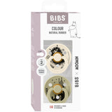 Bibs Ivory / Khaki X Moomins Napp Colour Stinky 2-Pack Latex