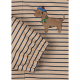 Konges Sløjd Stripe La Mer Rainy Palme Dog Sett