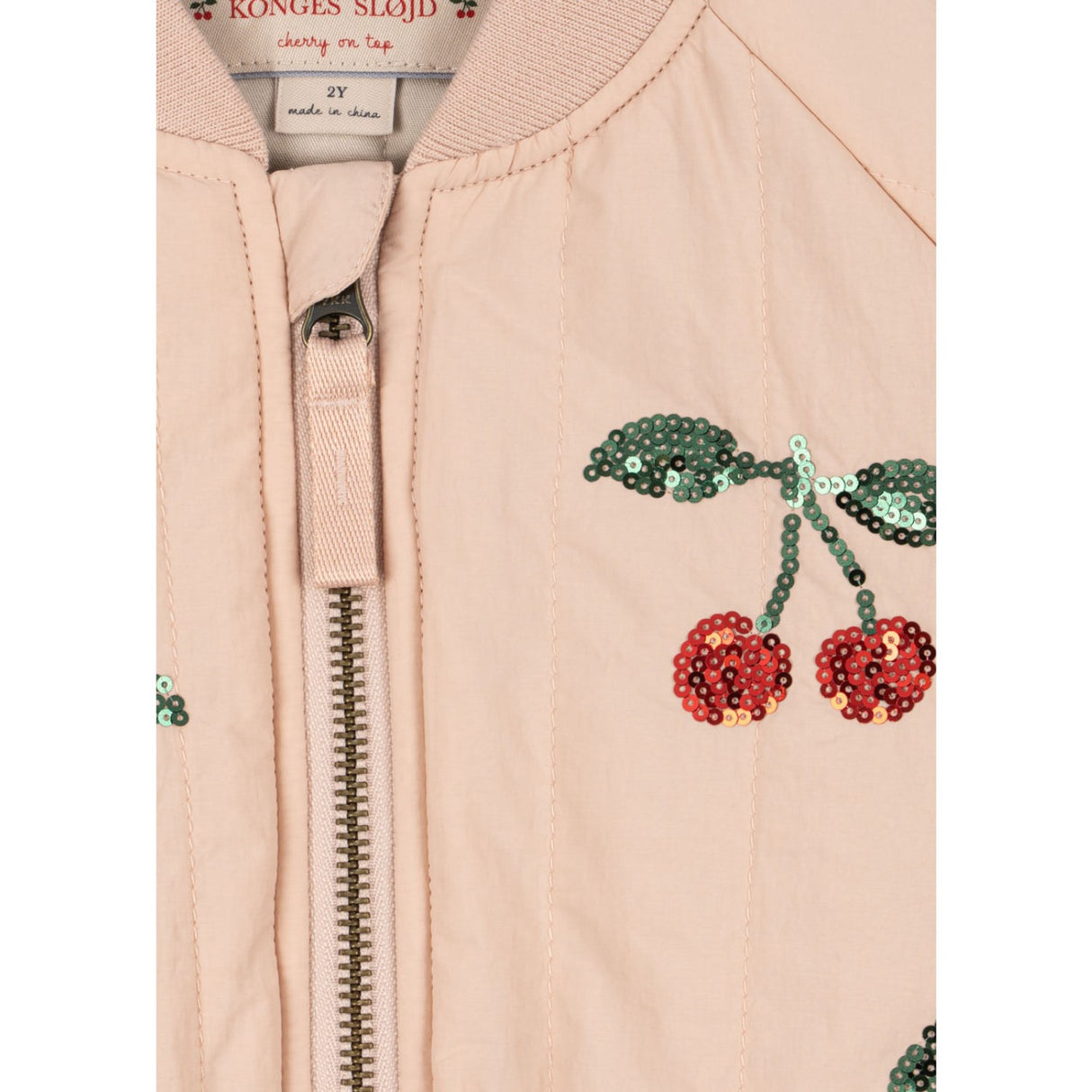 Konges Sløjd Cameo Rose Juno Paljet Bomber Jacka