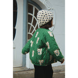 Konges Sløjd Dot Miao Verde Juno Printed Bomber Jacka