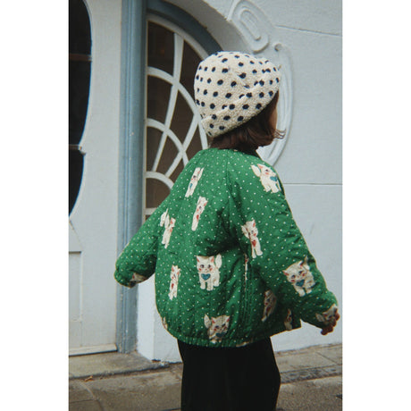 Konges Sløjd Dot Miao Verde Juno Printed Bomber Jacka