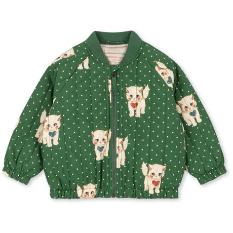 Konges Sløjd Dot Miao Verde Juno Printed Bomber Jacka