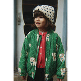 Konges Sløjd Dot Miao Verde Juno Printed Bomber Jacka