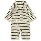 Konges Sløjd Erba Stripe Jody Nallebjörn Onesie Grs