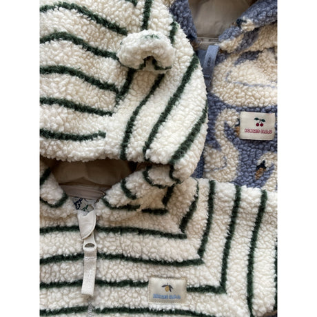 Konges Sløjd Erba Stripe Jody Nallebjörn Onesie Grs