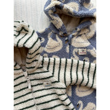 Konges Sløjd Erba Stripe Jody Nallebjörn Onesie Grs