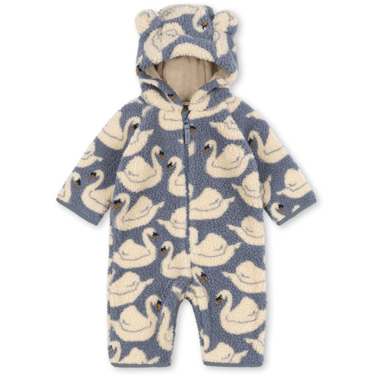 Konges Sløjd Swan Jody Nallebjörn Onesie Grs