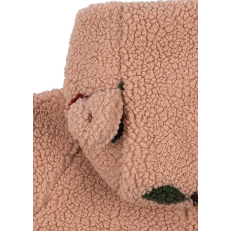 Konges Sløjd Ma Grande Cerise Blush Jody Nallebjörn Onesie Grs
