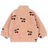 Konges Sløjd Ma Grande Cerise Blush Jody Nallebjörn Jacka Grs