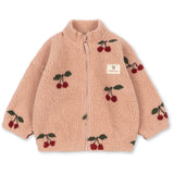Konges Sløjd Ma Grande Cerise Blush Jody Nallebjörn Jacka Grs