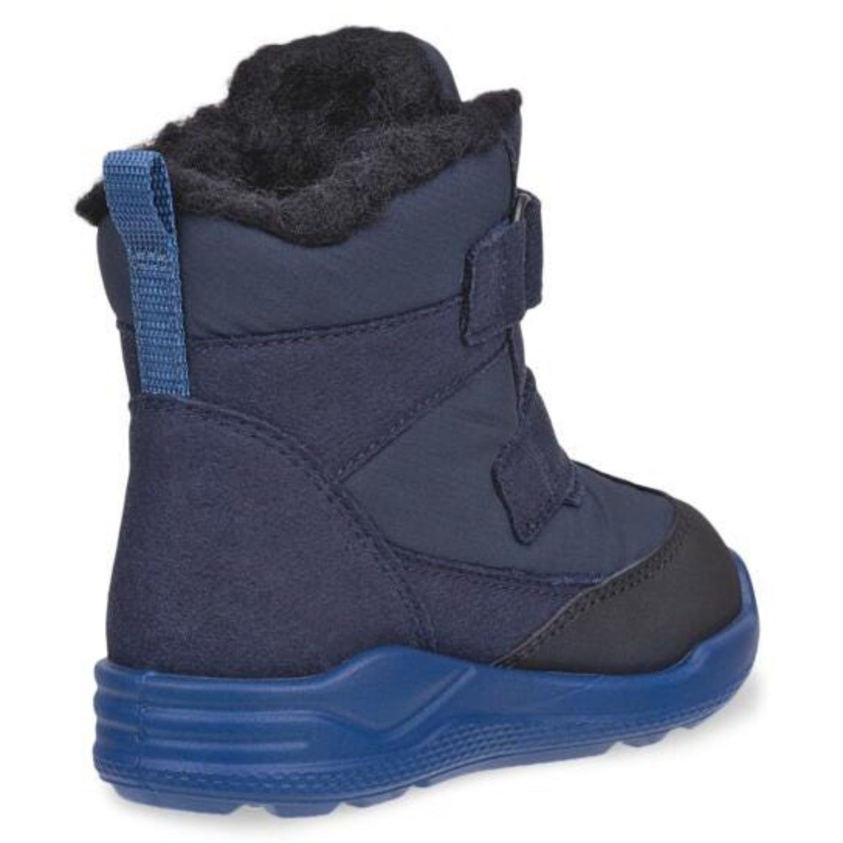 Ecco Black/Night Sky/Federal Blue Urban Mini 2Xvelcro Stövlar