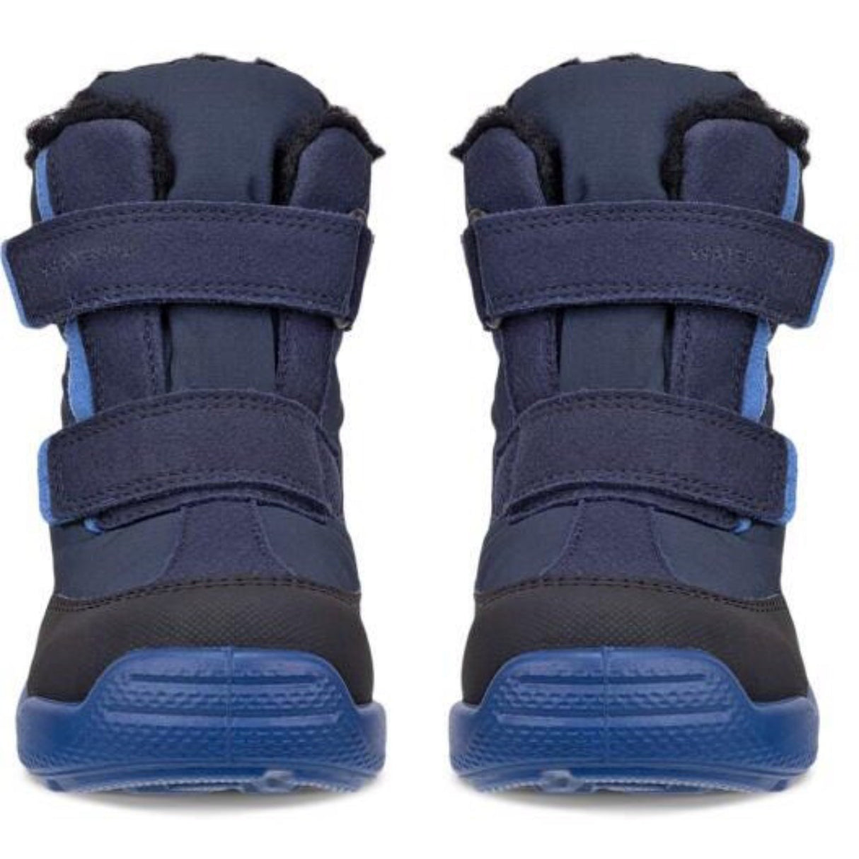 Ecco Black/Night Sky/Federal Blue Urban Mini 2Xvelcro Stövlar