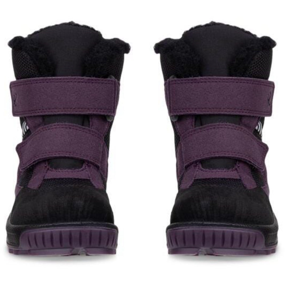 Ecco Black/Mauve/Black Biom Hike I Højt Stövlar 2X