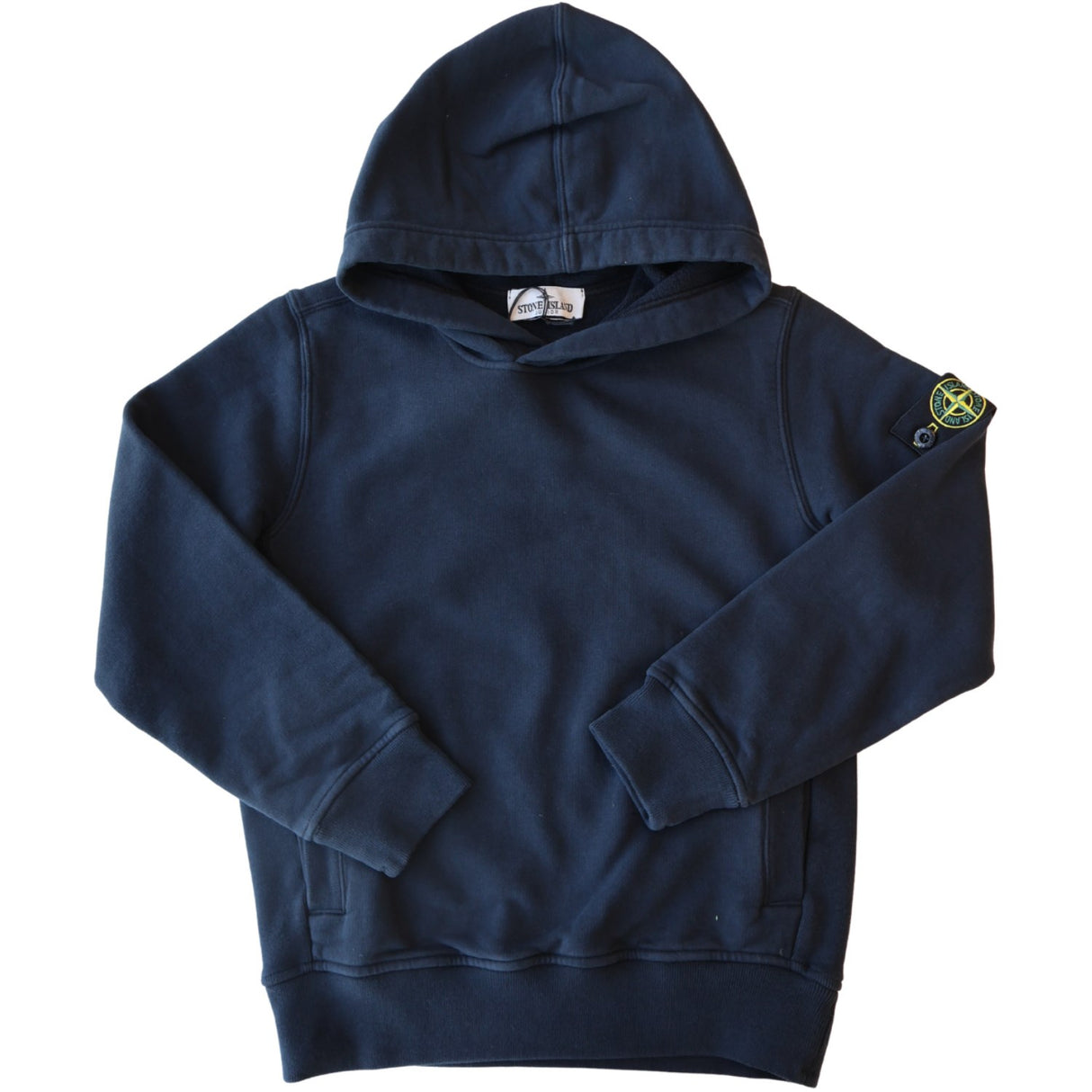 Stone Island Navy Blue Hoodies Sweater