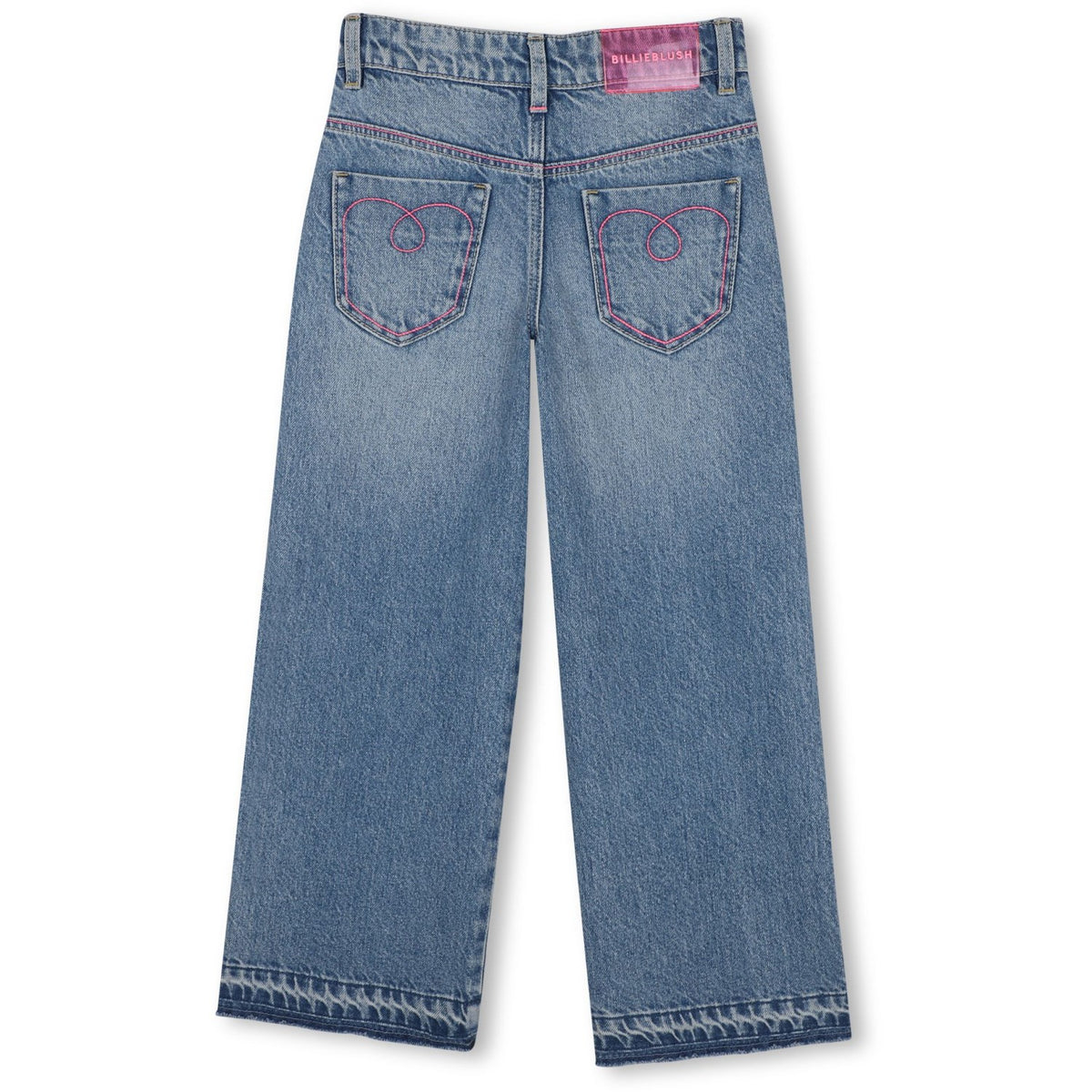 Billieblush Double Stone+Bleach Denim Trousers