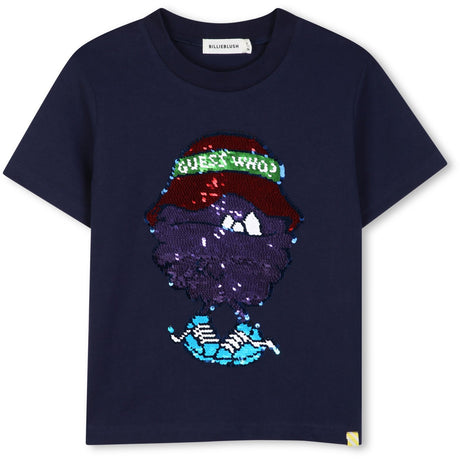 Billieblush Navy Kort Ärmar Tee-Shirt