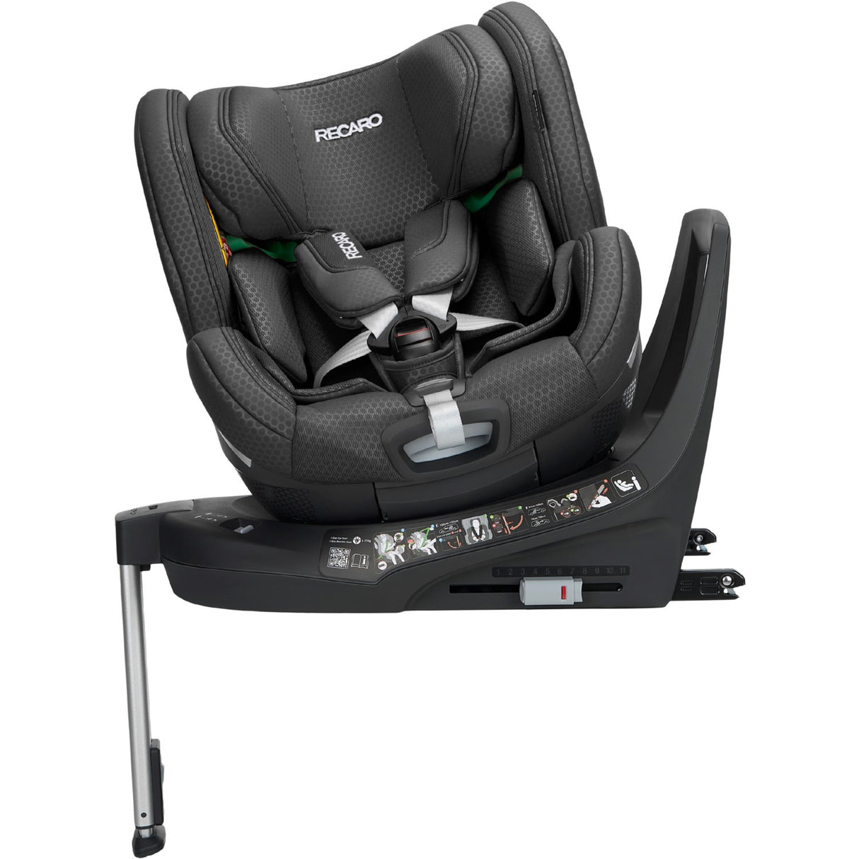 RECARO Fresh Black Xenon 1 Bil Plats